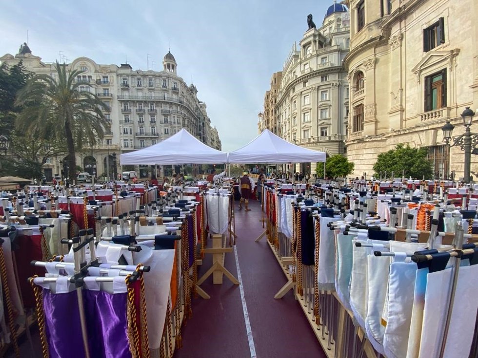 Archivo - Acto de entrega de premios a las fallas grandes del 2022