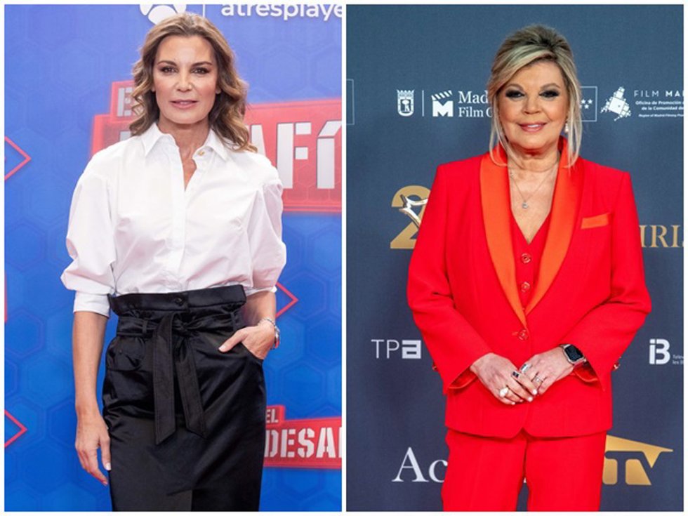 Archivo - Mar Flores y Terelu Campos podrían convertirse en consuegras tras salir a la luz el romance de sus hijos Carlo Constanzia y Alejandra Rubio
