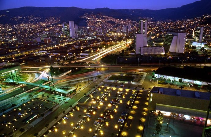 Archivo - Ciudad de Medellín (Colombia).