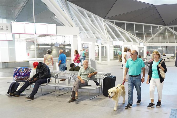 Archivo - Estación de autobuses de Logroño.