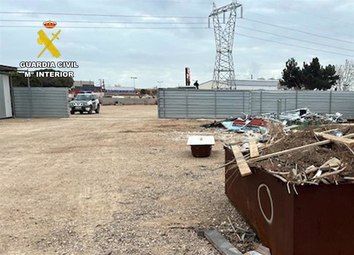 Imagen de la finca intervenida