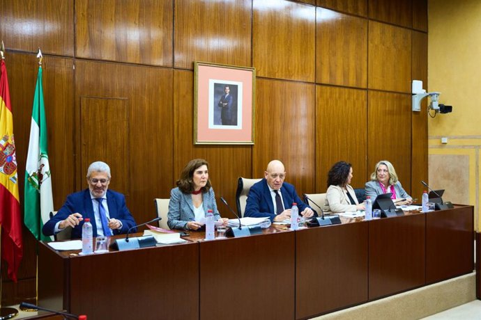 Comisión de Empleo en el Parlamento de Andalucía