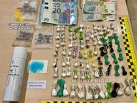 Detenido un joven de 22 años en Navalmoral de la Mata con 825 dosis de cocaína para su venta en Carnaval