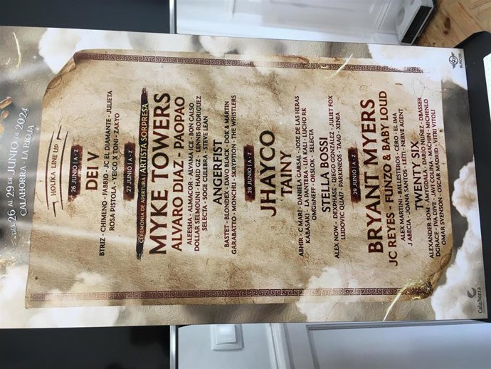 Cartel del Festival Holika 2024