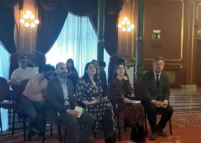 Presentación de Loraldia Festibala en Bilbao