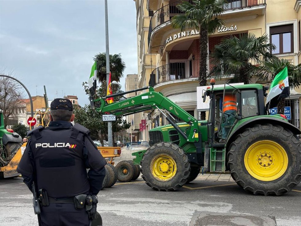 Un agente de Policía Nacional.