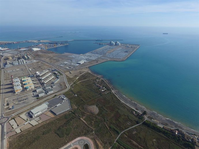 Archivo - Imagen aérea de Parc Sagunt