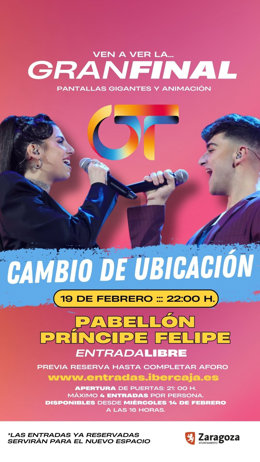 Cartel de la final de Operación Triunfo