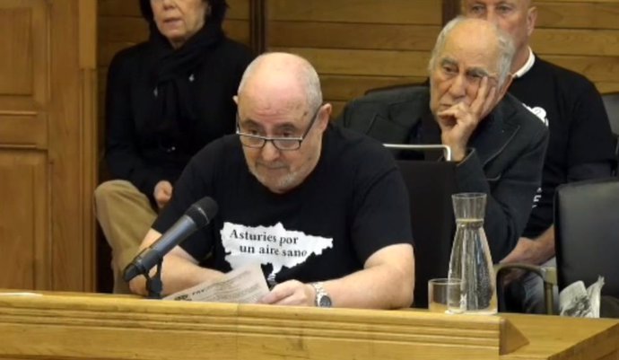 Intervención de José Luis Rodríguez, en nombre de la Federación de Asociaciones Vecinales 'FAV', en el Pleno Municipal de Gijón.