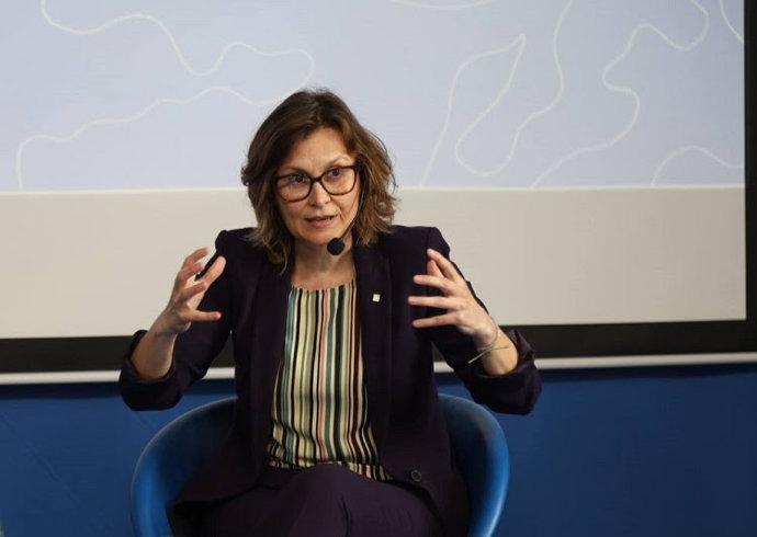 La consellera d'Acció Exterior i Unió Europea de la Generalitat, Meritxell Serret
