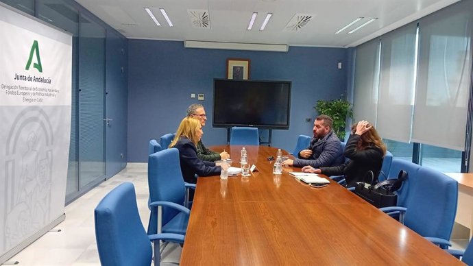 Inmaculada Olivero con Andrés Clavijo.