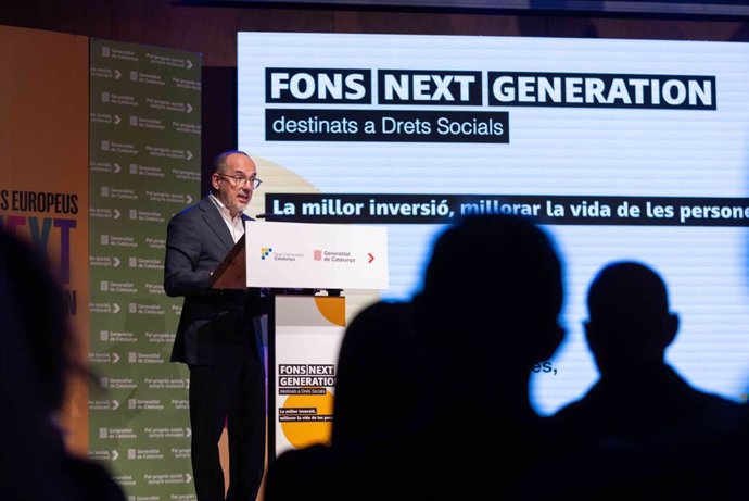 El conseller Carles Campuzano, en un acto en Lleida