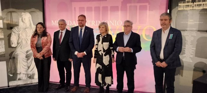 Inauguración en el Parlamento Europeo de la exposición 'Mérida, patrimonio vivo'