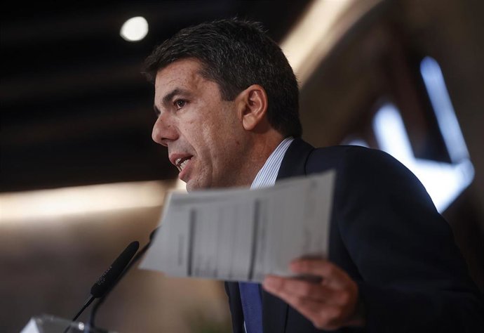 El 'president' de la Generalitat, Carlos Mazón