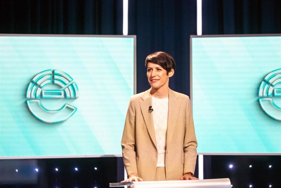 Archivo - San Marcos, (Santiago),14.02.24. Debate en los estudios de TVE en Santiago de Compostela entre la candidata del Bloque Nacionalista Galego BNG, Ana Pontón, y el candidato del PSOE José Ramón Gómez Besteiro.     Fotos: Agostiño Iglesias