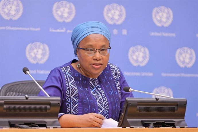 Archivo - Imagen de archivo de la asesora especial de la ONU para la prevención del genocidio, Alice Wairimu Nderitu