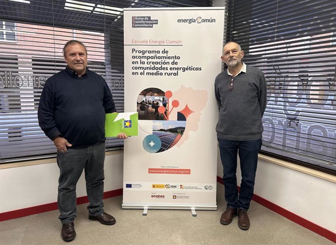 El director ejecutivo de ECODES, Víctor Viñuales y el presidente de la RADR, José Manuel Penella