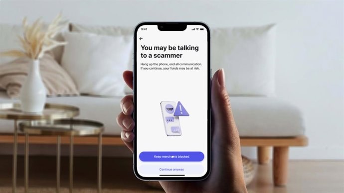 Función antifraude de Revolut mediante IA.