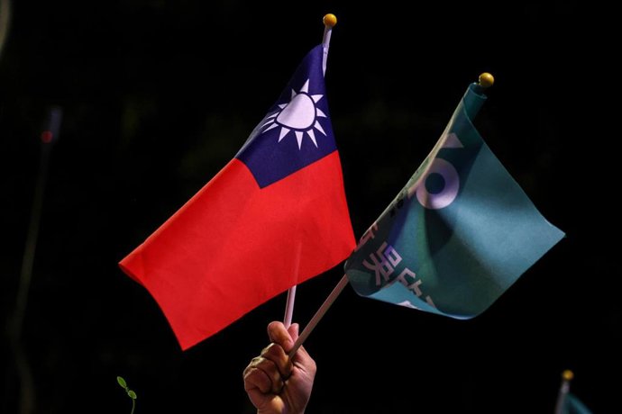 Archivo - Acto electoral previo a las últimas elecciones en Taiwán