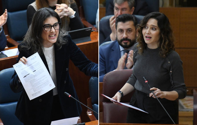 Manuela Bergerot e Isabel Díaz Ayuso