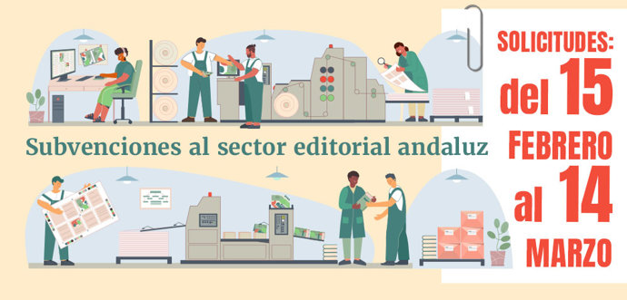 Subvenciones al sector editorial andaluz