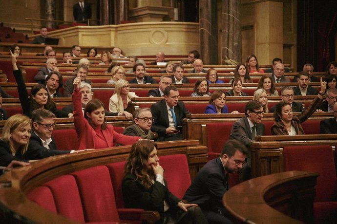 Votaciones en el Parlament