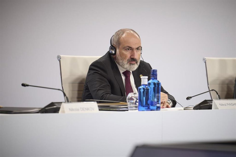 Archivo - El primer ministro de Armenia, Nikol Pashinián (archivo)