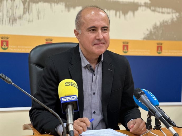 El portavoz del Ejecutivo municipal de Talavera de la Reina, Jesús García-Barroso.