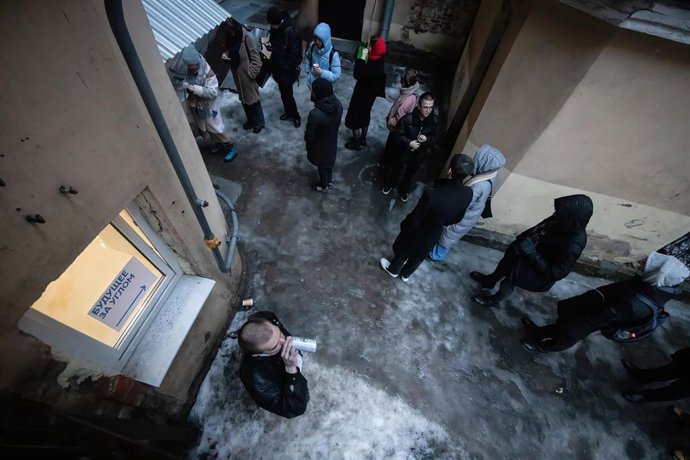 Recogida de firmas en San Petersburgo en apoyo a Boris Nadezhdin