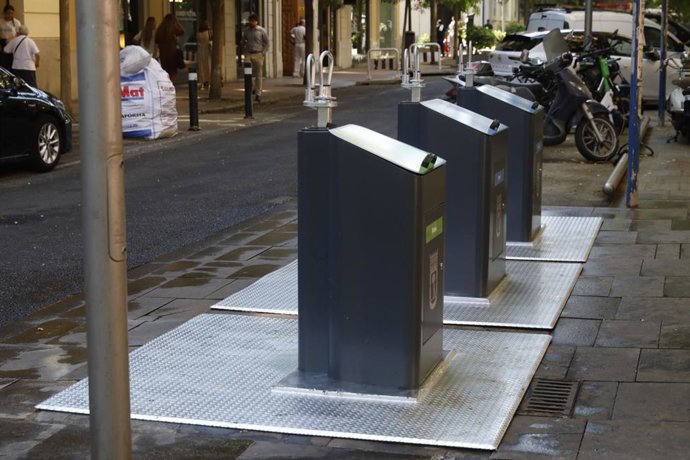 Contenedores soterrados en Madrid