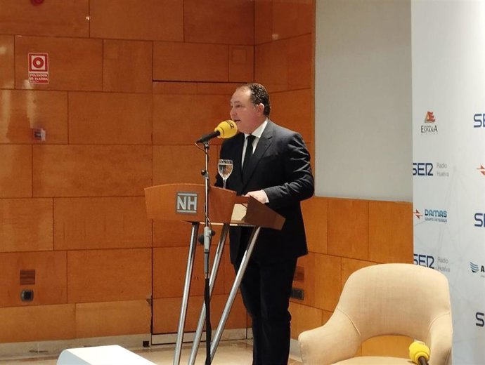 El presidente de la Diputación, David Toscano.