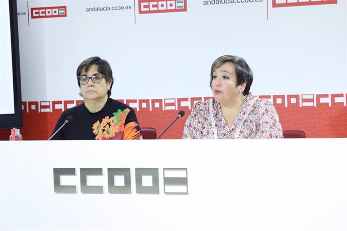 Presentación del informe anual del Gabinete Técnico de CCOO de Andalucía sobre la brecha salarial de género