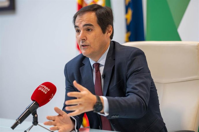 Archivo - El consejero de Justicia, José Antonio Nieto, en una imagen de archivo.