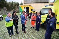 La Junta celebra en Granada el Día Europeo del 112 con una jornada de puertas abiertas dirigida a 200 alumnos