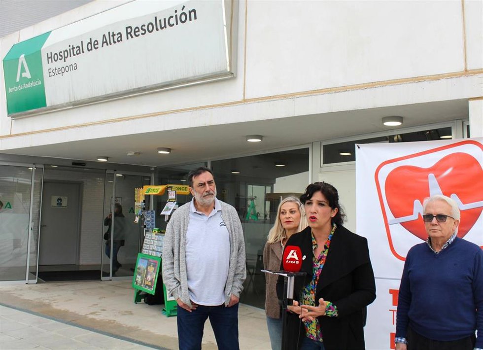 La coordinadora provincial de Izquierda Unida, Toni Morillas.
