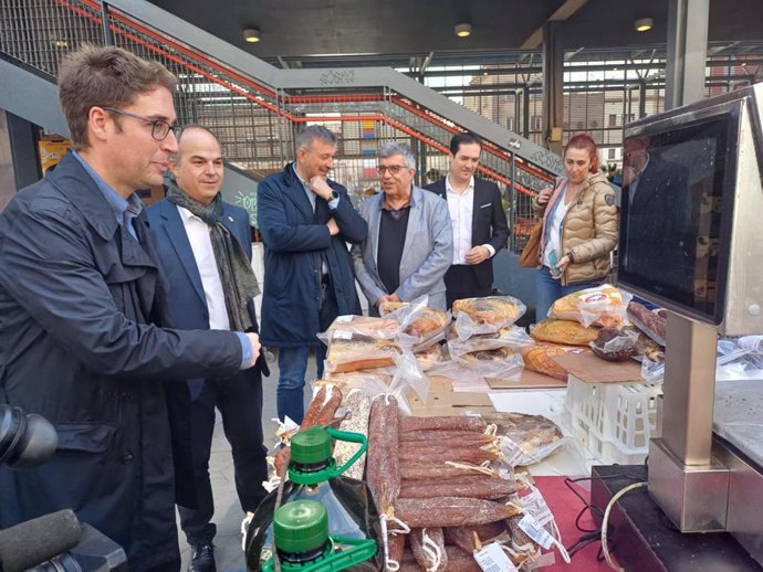 El secretario general de Junts, Jordi Turull, en Figueres (Girona)