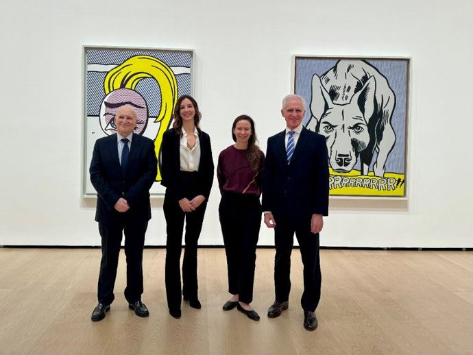 Presentación de la exposición 'Signos y objetos. Arte Pop de la Colección Guggenheim'