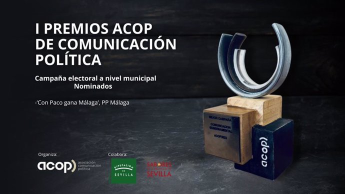 La campaña 'Con Paco gana Málaga', nominada en los I Premios ACOP de Comunicación Política