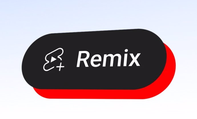 Logo de la herramienta Remix de YouTube
