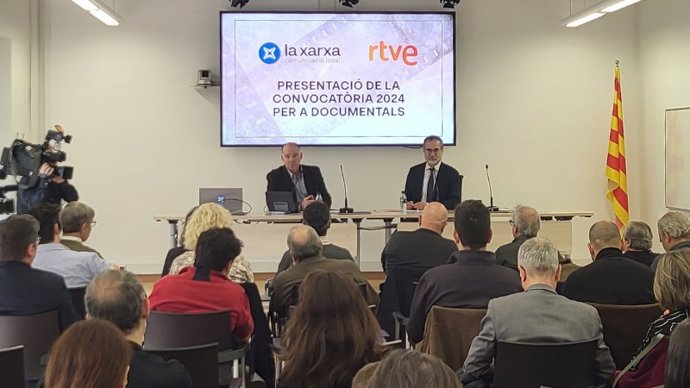 Presentació de la convocatria 2024 per als documentals de RTVE i la XAL