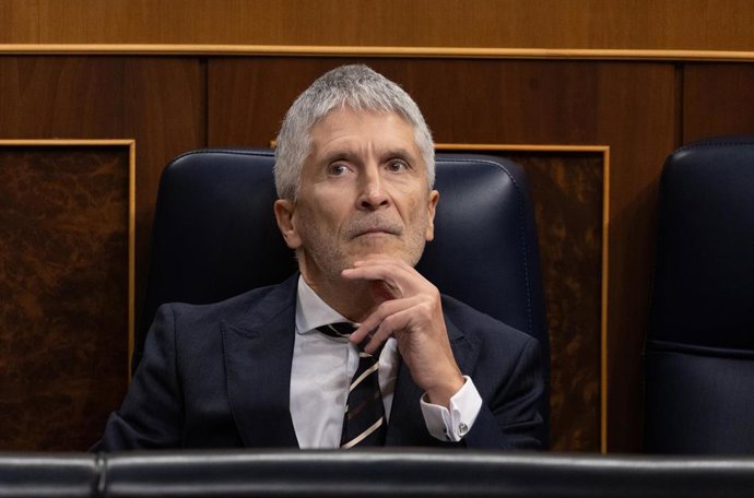 Archivo - El ministro de Interior, Fernando Grande-Marlaska, a 13 de diciembre de 2023, en Madrid (España). 