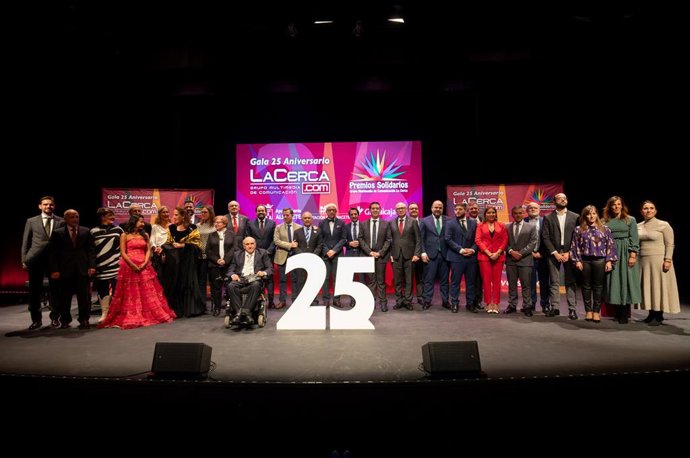 Archivo - Gala 25 Aniversario de La Cerca y XIII Premios Solidarios.