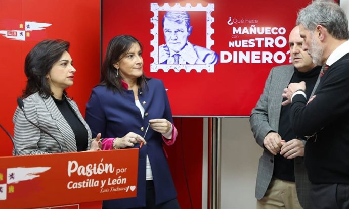 El PSCyL presenta en Segovia la campaña que "desmonta la manipulación del PP en torno a la financiación"