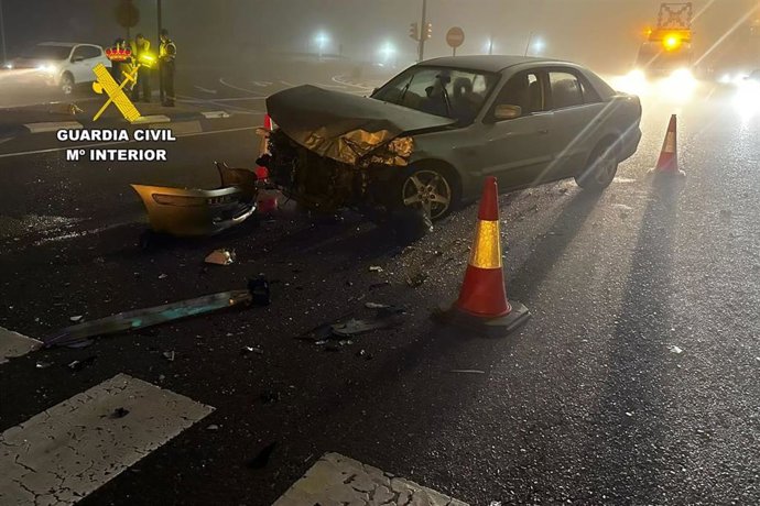 Accidente de tráfico en Zaragoza