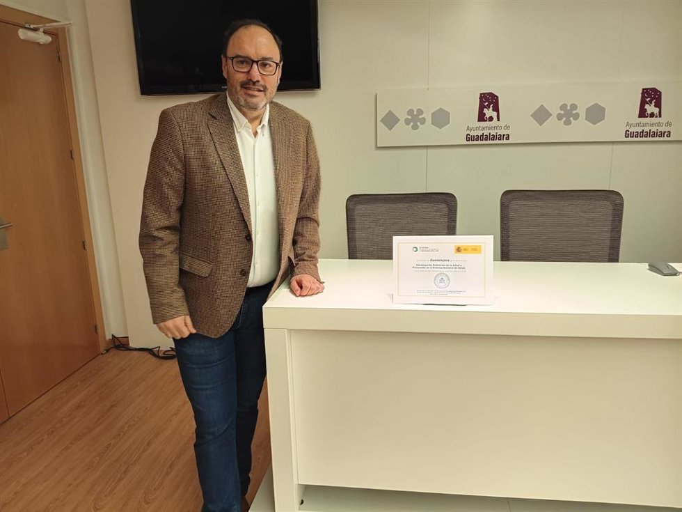 El concejal de Salud Pública de Guadalajara, Roberto Narro.