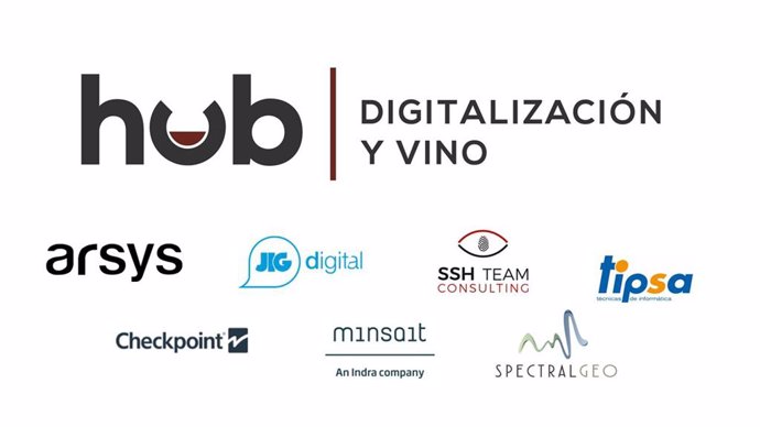 Logo de Hub de Digitalización y Vino de la FEV