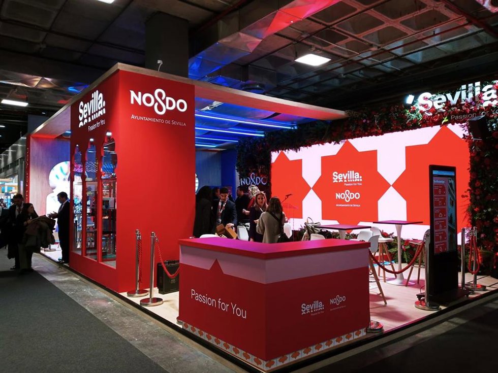 Imagen de recurso del stand de Fitur en Madrid en esta edición de 2024.