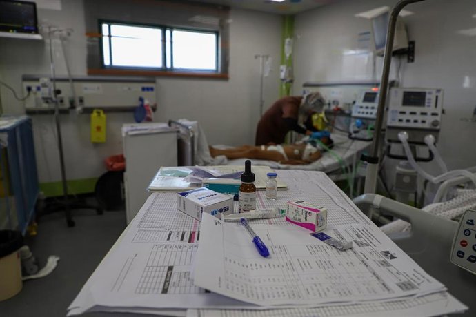Archivo - Fotografía de archivo del interior del Hospital Naser, en la ciudad de Jan Yunis, situada en el sur de la Franja de Gaza
