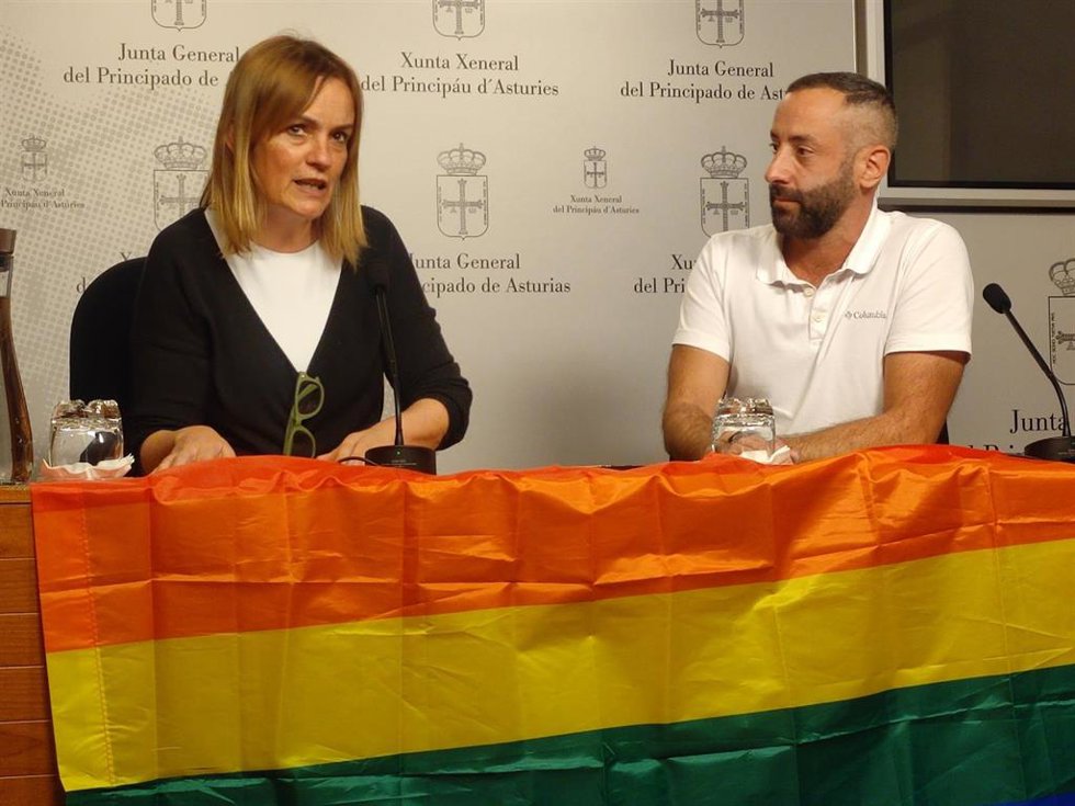 Rueda de prensa de Covadonga Tomé y David Casal en la Junta General