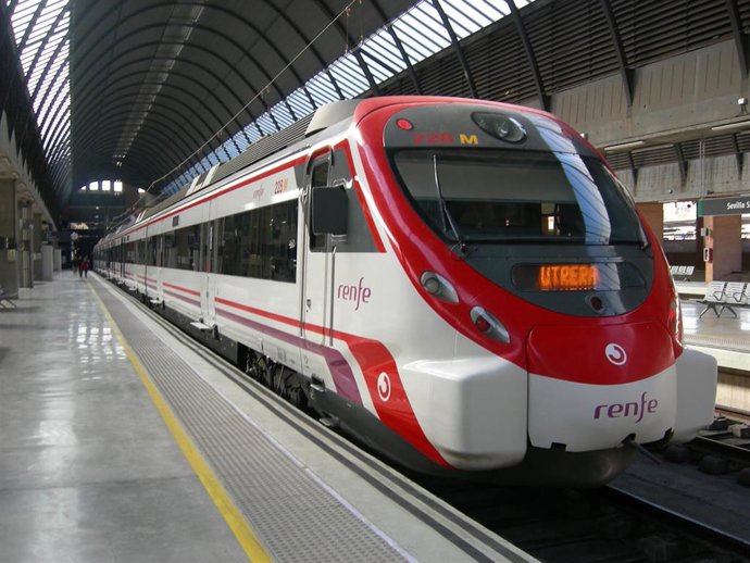 Estación Santa Justa de Sevilla.